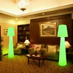 New design Wireless music playback rgb 16 color changing led nordic corner floor lamp