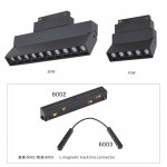 New design DC48V magnet light surface mounted led magnetic light high quality 12w