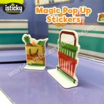 TPE Sticker Custom Promotional Toy Book for Kids