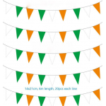 Top quality and good price St.Patrick bunting flags for bar party decoration