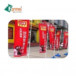 2020 Hot sales PVC Polyester Printing Banner Feather Flag