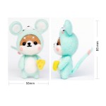 Needle Felting Starter Kit 3D Wool Felting Animals DIY Accessory Handwork Tools Felt Intelligence Customized Figures