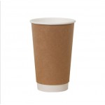 Disposable coffee cups Custom Single Double Ripple Wall Hot Drink Container Disposable Coffee Paper cups With Lids