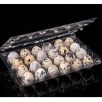 plastic quail egg carton