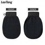 Hot Sell 100% Viscose Morocco Kessa Bath Glove Exfoliating Mitt With Customer's Logo