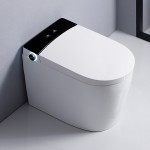 110V/220V european floor mounted automatic flush sensor bathroom ceramic wc intelligent smart toilet with bidet