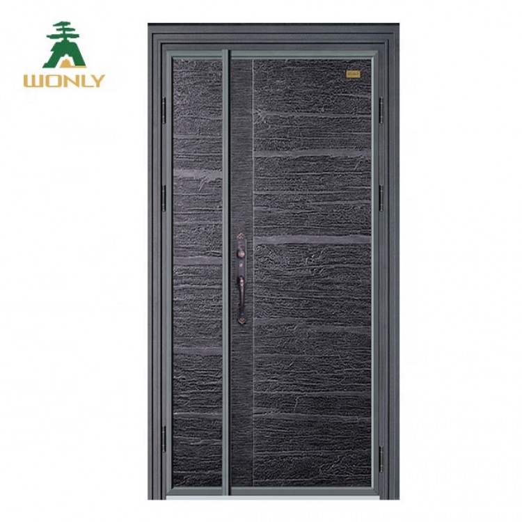 Hot Selling Cheap Bedroom Wooden Interior Door Honeycomb Steel Item Style Sets Surface Paper Swing Material Origin Type Sheet