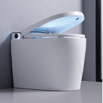 110V/220V european floor mounted automatic flush sensor bathroom ceramic wc intelligent smart toilet with bidet