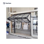Aluminium Vertical Folding Door And Window Push Up Fold Up Window
