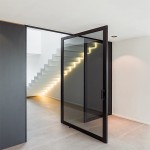 China supplier bottom price aluminum pivot door with unbreakable glass 1 buyer