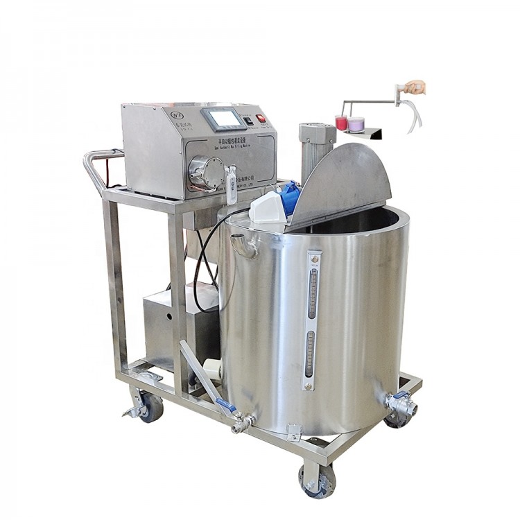 Wholesale New Movable Candle Wax Melting Tank for Candle Making 50KGS with cart low wattage Fundir de Cera Hacer Velas Kaarzen