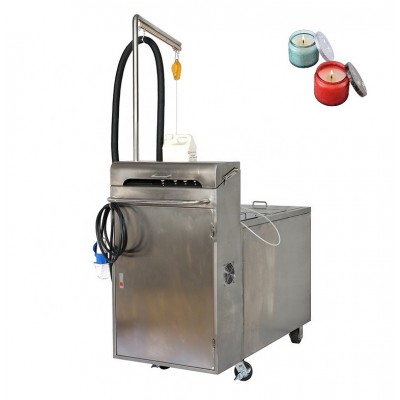 Hot Sale Soy Paraffin Wax Candle Making Fragrance Separate Votive Filling Machine Warmer Melters Melting Tank Pouring Equipment
