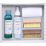 woodson leather sneaker shoe car polish cleaning kit with chemicals liquid detergent
