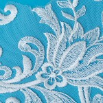 popular sequins embroidery lace trimming for dress
