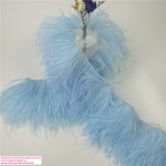 3ply on cord ostrich feather trim