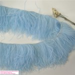 3ply on cord ostrich feather trim