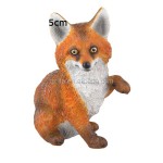 resin animal fox figure garden decor ,Factory price resin crafts animal fox figure