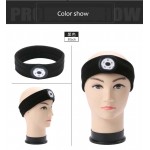 USB Rechargeable 2 IN 1 Hands Free Forehead Running Light,Sweatband Led Headlamp Headband With Led Light For Runners