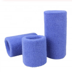Colorful customized unisex towel yarn tennis wrist support sweat band