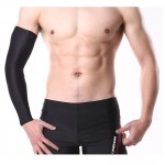Logo custom compression arm sleeve Sports Black Arm Sleeves Cycling Basketball UV protector compression sleeve arm