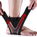 2019 Amazon Customized logo Adjustable ankle protector brace ankle support braces
