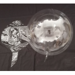 Wholesale 10 18 24 36 inch clear pvc stretchable bubble party helium transparent bobo balloons