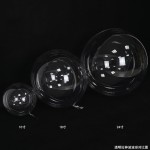 Wholesale 10 18 24 36 inch clear pvc stretchable bubble party helium transparent bobo balloons