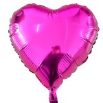 18inch Heart Foil Balloon Rose gold Silver pink Blue Mylar Baloon Love Valentine's Day Blank Ballon Globo heart Shaped