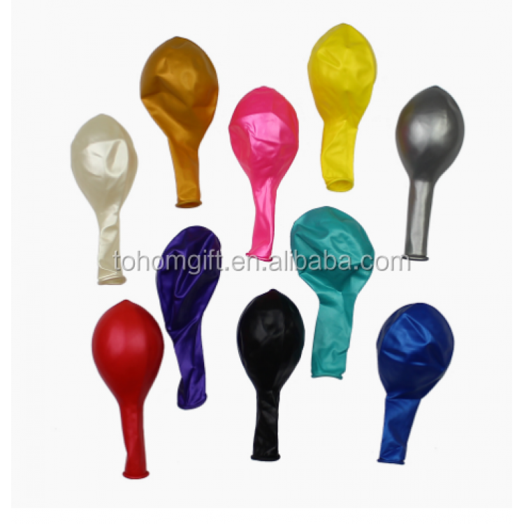 Promotional custom logo printed 10inch 12inch latex balloons for party wedding decoration
