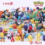 Pokemon 144 Models Pokemon Doll Pikachu Micro Landscape Decoration Dolls Set Action Figure