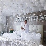 100pcs 12inch Pearl White Balloons Latex Party Balloons for Wedding Birthday Party Decorations