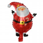 Mini Christmas Balloon Snowman Santa Claus Foil Balloon for New Year Decoration Party Supplies Kids Gifts