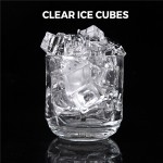 Freestanding Commercial Ice Maker Machine - 132 lb Ice in 24 hrs Restaurants, Bars, Homes