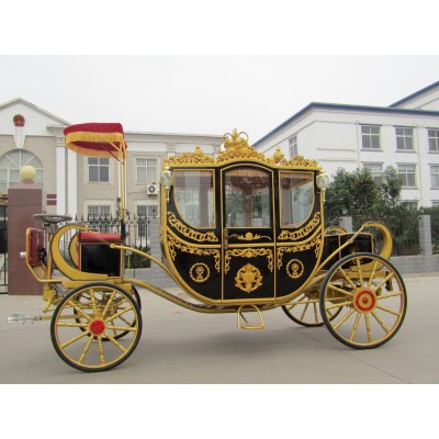 Alibaba Hot Sale Electric Royal Horse Drawn Carriage for Sale