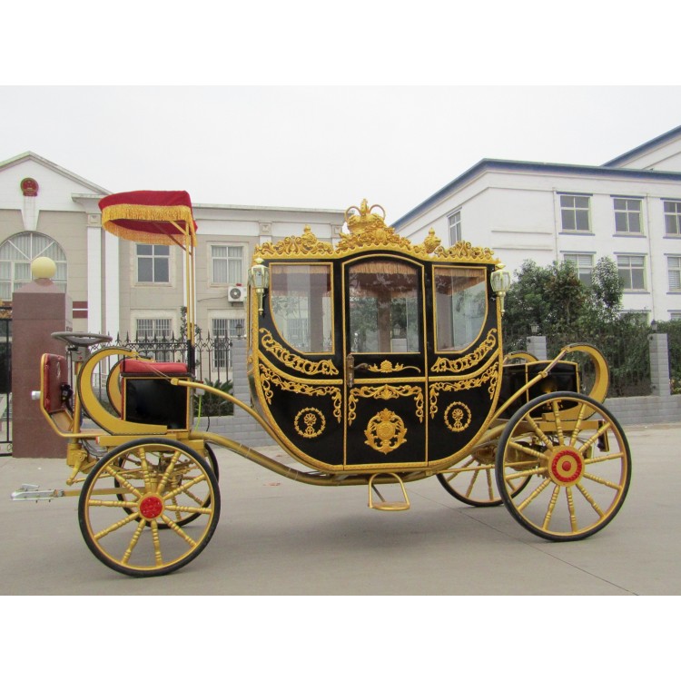 Alibaba Hot Sale Electric Royal Horse Drawn Carriage for Sale