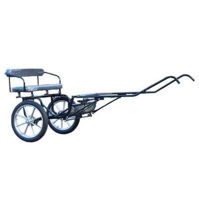 Flat seat two wheel cheap pony sulky