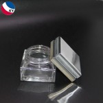 20ML transparent glass jar cosmetic 20 grams glass jars