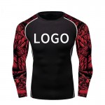 Mma Rash Guard Tops Rashguard Rash Guard Custom Compression Shirts For Men Compression Long Sleeve Compression Shirt Rash Guard
