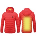 high quality lightweight jacket Winter Men's Jacket 5V USB Battery Powered Heated Winter Windbreaker HIKING jacket