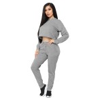 Wholesale 2 Piece Set Womens Hoodies Joggers Long Sleeve Casual Sweatpants And Hoodie Set Women