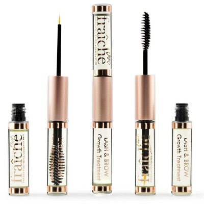 Private Label Organic Eyelash Serum Castor Oil Natural Eyelash Growth Serum For Eyebrow Lash