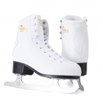 PVC children and adult warm and velvet figure ice skate for beginners