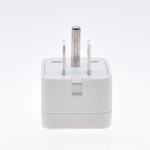 US Travel Plug Adapter EU/UK/AU/in/CN/JP/Asia/Italy/Brazil to USA (Type B), 3 Prong Grounded USA Wall Plug international